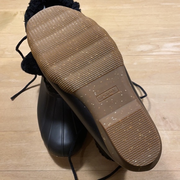 Sperry Saltwater Winter Lux Duck Boot Sz 8 - Picture 13 of 14